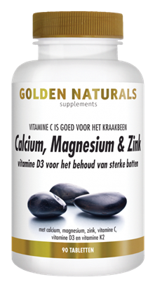 GOLDEN NATURALS CALCIUM MAGNESIUM  ZINK 90 TABL